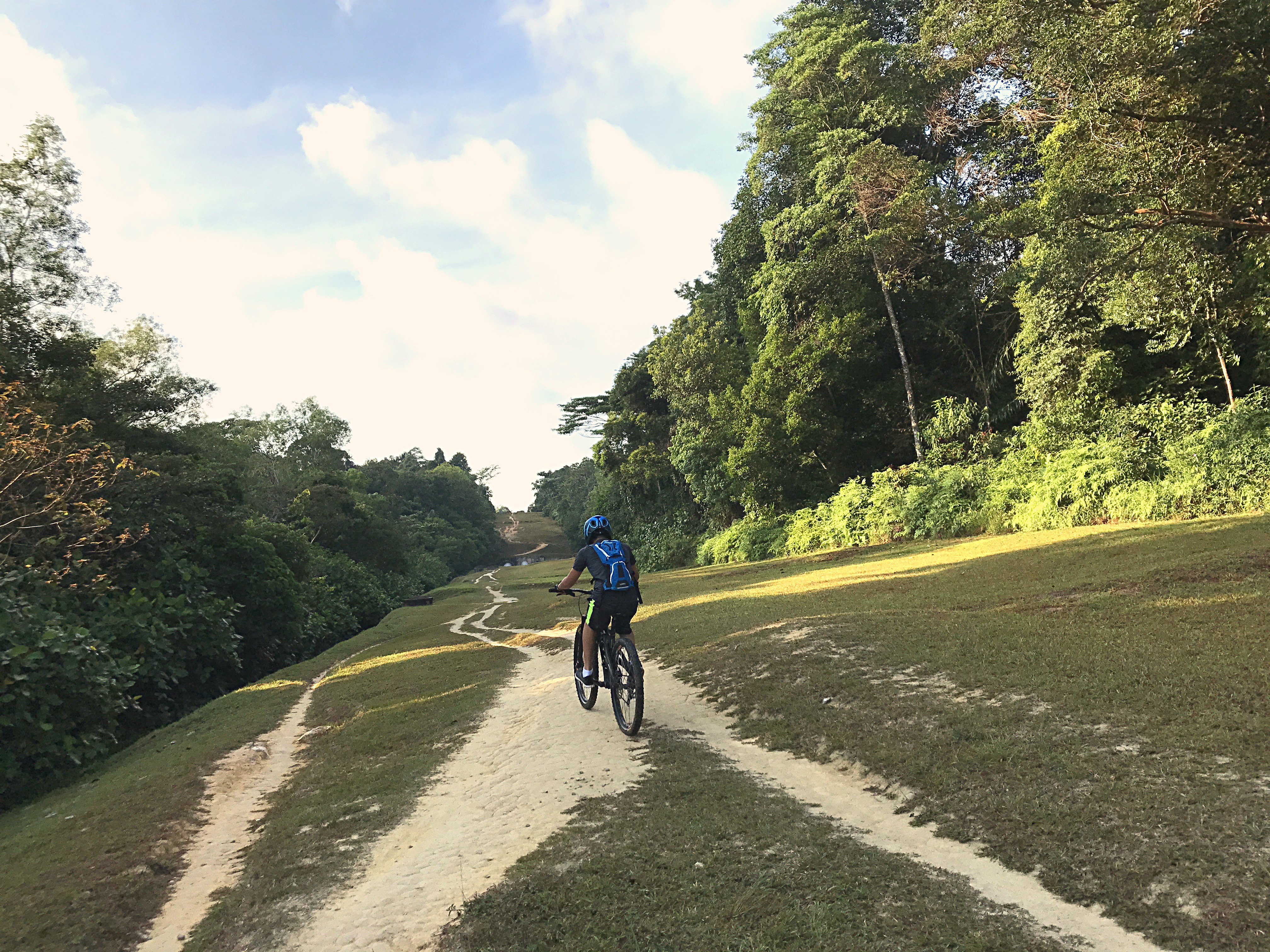 Mountain bike lessons Singapore with Coach Fai